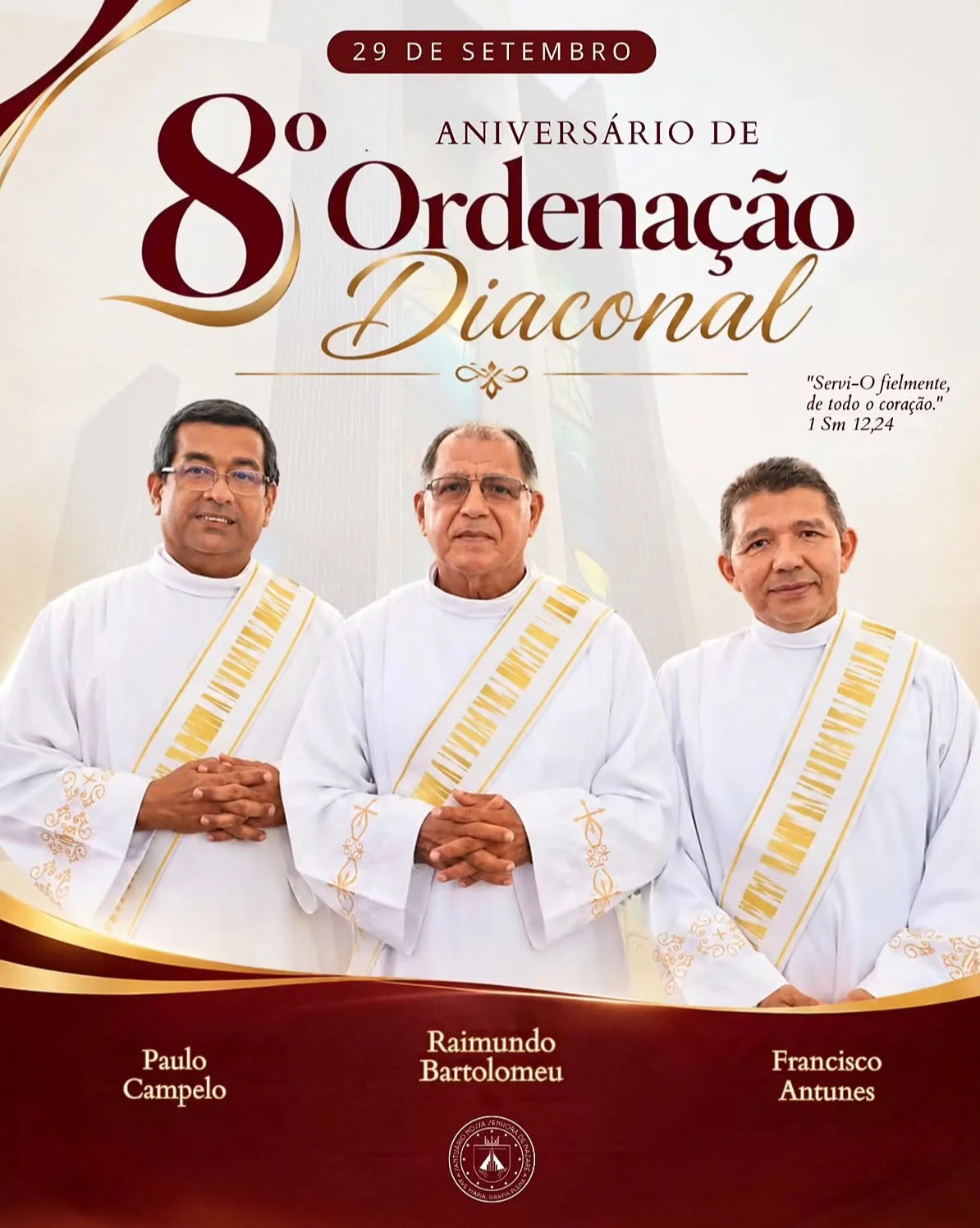 Oitavo Aniversário de Ordenação Diaconal